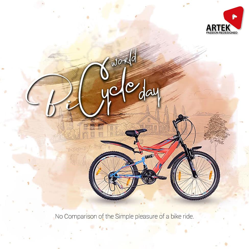 International Bicycle Day 1st June, 2023 Artek